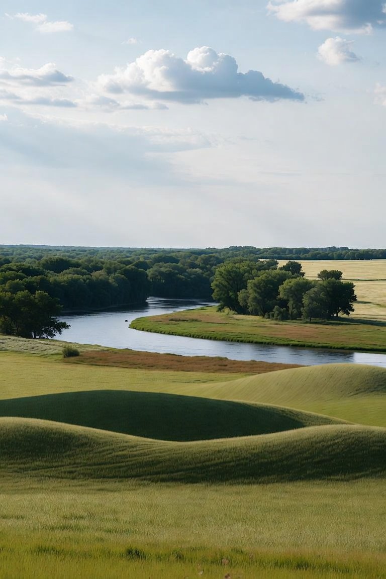 USA prairie landscape